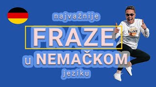 Nemački - Fraze | 10 - Aktivnosti | Napolju | Najvažnije fraze u nemačkom jeziku