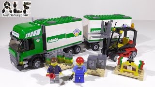 Lego City 7733 Truck \u0026 Forklift / LKW mit Gabelstapler - Lego Speed Build Review