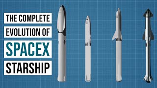 The Complete Evolution Of SpaceX Starship | Starship History : 2007-2020 (English Subtitles)