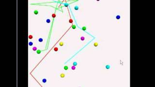 Brownian motion in VPython