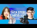 Wenjun Power Wins!! GM Wenjun Ju vs GM Alireza Firouzja on Round 5 Tata Steel Ches Tournament 2024