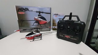 Twister Ninja 250 RC Helicopter | Unboxing plus Indoor/Outdoor Flight