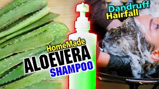 Homemade Aloevera Shampoo for Hairfall & Dandruff