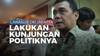 Muluskan Jalan ke Kursi Wagub, Riza Patria Total Sudah Kunjungi 6 Fraksi DPRD DKI