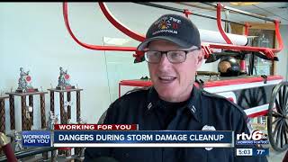 Massive cleanup effort continues in Pendleton three days after tornado