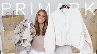 PRIMARK TRY ON HAUL | May 2024 | new in spring / summer | neutral aesthetic + Zara vibes