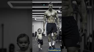 Ronaldo and his Baby in the GYM 💪👨‍🍼