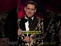 JIM CARREY SOBRE CHARLES CHAPLIN EM PRÊMIO HONORÁVEL #shorts #jimcarrey #charleschaplin #humor #fyp