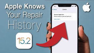 IOS 15.2 Beta Lets You See your phones REPAIR HISTORY…??