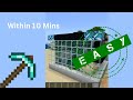 Making a fish tank for turtles in Minecraft