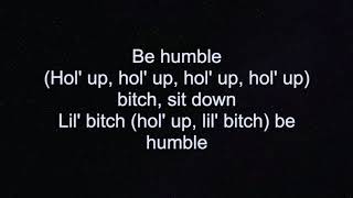 Kendrick Lamar - Humble Instrumental W/ Lyrics HD