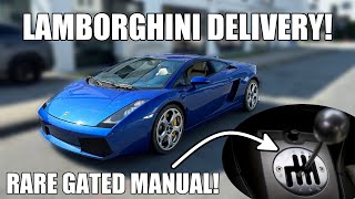 BUYING A RARE MANUAL TRANSMISSION LAMBORGHINI!