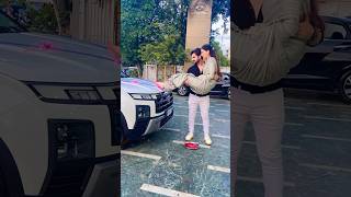 Humare ghar ki laxmi new creta car delivery 2024 ✅ #shorts #couplegoals #car #divyarshchaudhary