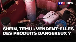 Shein, Temu : vendent-elles des produits dangereux ? ｜TF1 INFO