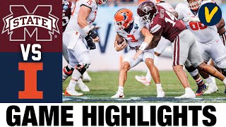 #22 Mississippi State vs Illinois | ReliaQuest Bowl | 2022 College Football Highlights