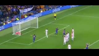 Lionel Messi Goal - Barcelona vs Olympiakos 3-0|UCL (18/10/2017)