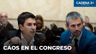 Toniolli pidió sacar a Menem de la presidencia de la Cámara de Diputados