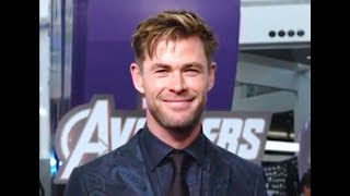 Avengers Movie Cast Chris Hemsworth Thanks Fans - AVENGERS: EndGame - Marvel Action Movie HD