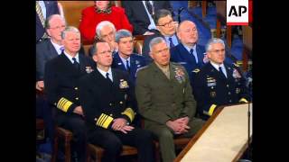 US president''s State of the Union address, foreign policy sots