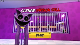 NEW CATNAP PRISON RUN OBBY, FULL PLAYGAME #roblox #barryprisonrun