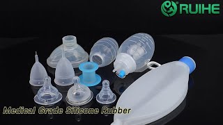 Platinum Medical Grade Silicone Rubber High Elastic Good Elongation