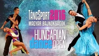 Bandi Ferenc / Szondi Fanni, 2016 Hungarian Championship STANDARD - Tango