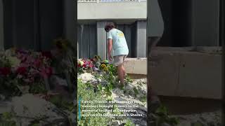Memorial honors woman killed in Daytona Beach Shores toll booth crash