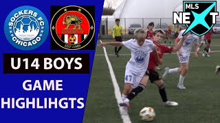 Sockers FC vs. Javanon - U14 MLS Next Game Highlights  [Sept 28 2024]