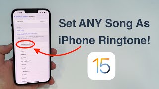 Download (2022) How to set ANY Song as iPhone Ringtone - Free and No Computer! mp3