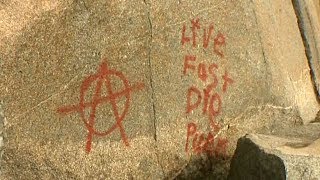 Locals, tourists 'shocked' to find graffiti at Peggy's Cove