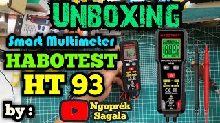 Unboxing Smart Multimeter Habotest HT93