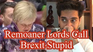 Remainers’ FINAL Attempt To Frustrate Brexit In The House Of Lords
