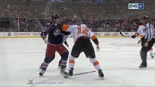 Michael Raffl vs Matt Calvert Jan 8, 2017