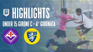 Highlights Fiorentina-Frosinone U15 A-B, 4^ giornata stagione 2023-24