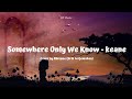 somewhere only we know - keane (by Rhianne) lirik & terjemahan