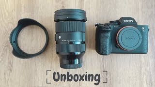 Sony A7IV Unboxing + Sigma 24-70 f2.8 DN DG Art 📷