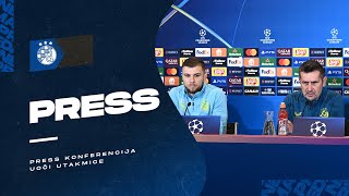 PRESS KONFERENCIJA | Trener Bjelica i Ristovski uoči utakmice UEFA Lige prvaka protiv Salzburga