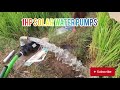 1Hp Solar DC Surface Water Pump ||Agriculture ||VLOG 3