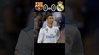 Barcelona X Real Madrid |  La Liga 2018 | Extended Goals & Highlights #football #youtube #shorts