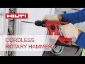 HILTI TE 4 A22 Cordless rotary hammer