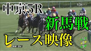 10/2 中京5R 新馬戦 レース映像