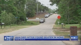 Fayetteville man dies after being found beaten in his home