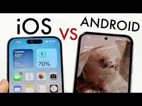 iOS versus Android in 2024! (Comparison) (Review)