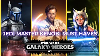 Roster Building: Galactic Legend prep: Jedi Master Kenobi