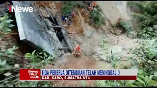 Lima Pekerja Proyek Pembangunan Penahan Tebing Tertimbun Longsor Susulan #iNewsPagi 28/09