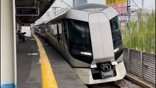 【ジョイント音最高！】東武特急リバティ500系506＋509編成が回送電車として曳舟駅を通過するシーン