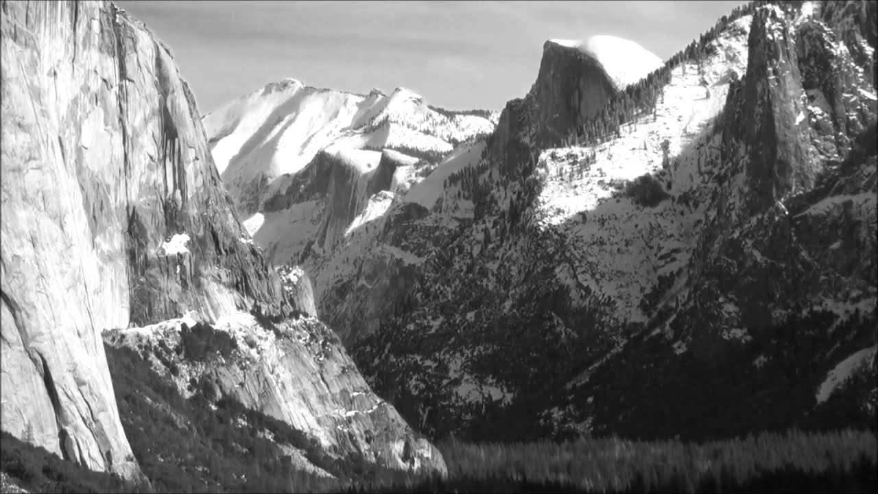 Yosemite B & W 1 11 16 - YouTube