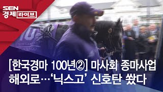 [한국경마 100년②] 마사회 종마사업 해외로…‘닉스고’ 신호탄 쐈다
