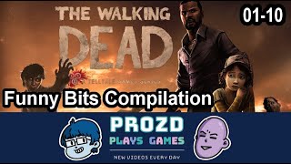 ProZD Plays Games - Funny Bits Compilation | Telltale's The Walking Dead (Part 1)