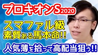 【G1級素質】勝つのはスマファル級のあの馬！プロキオンS2020予想【穴馬予想】